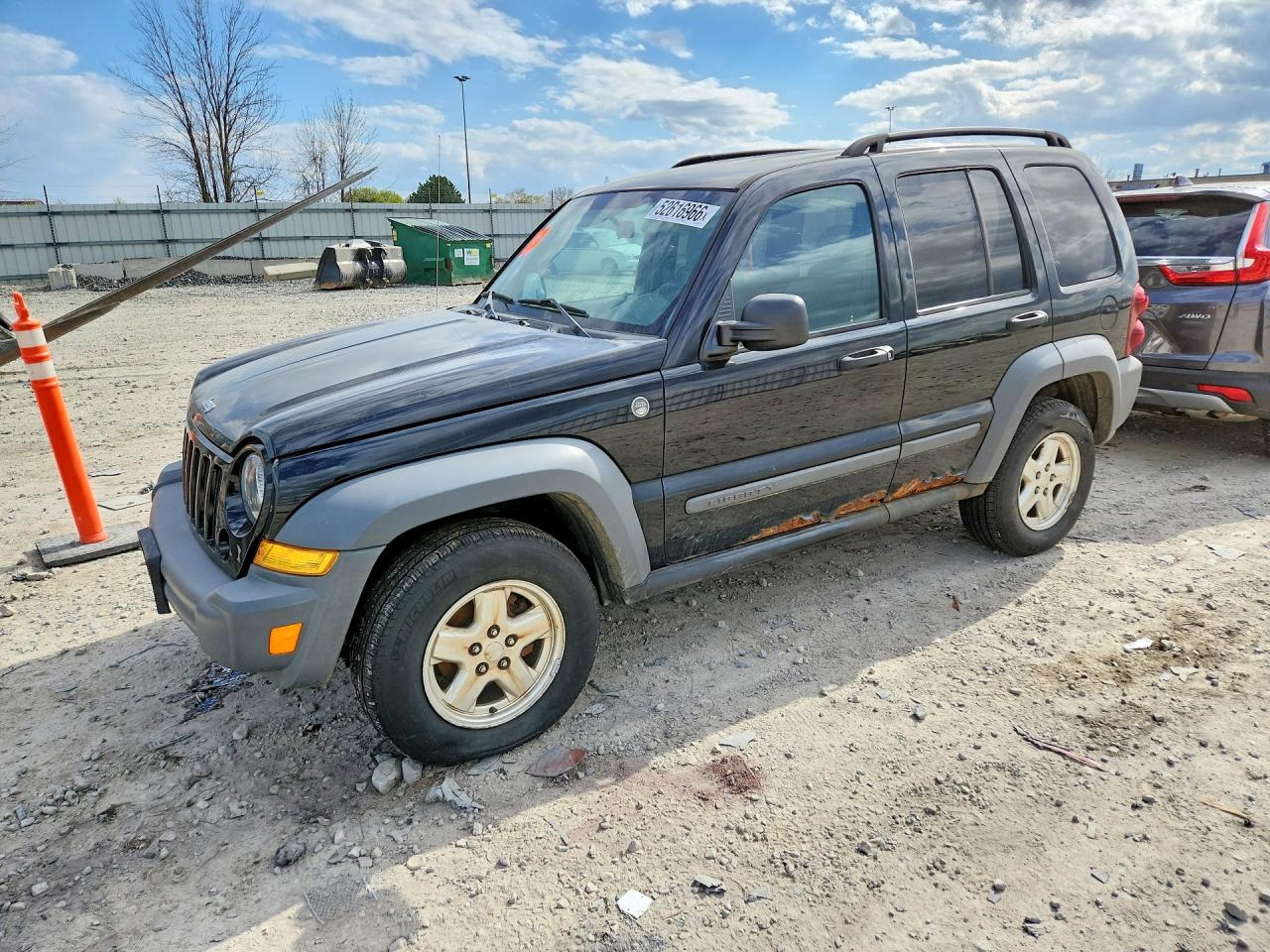 2005 Jeep Liberty Sport, VIN 1J4GL48KX5W584229 — Water / flood