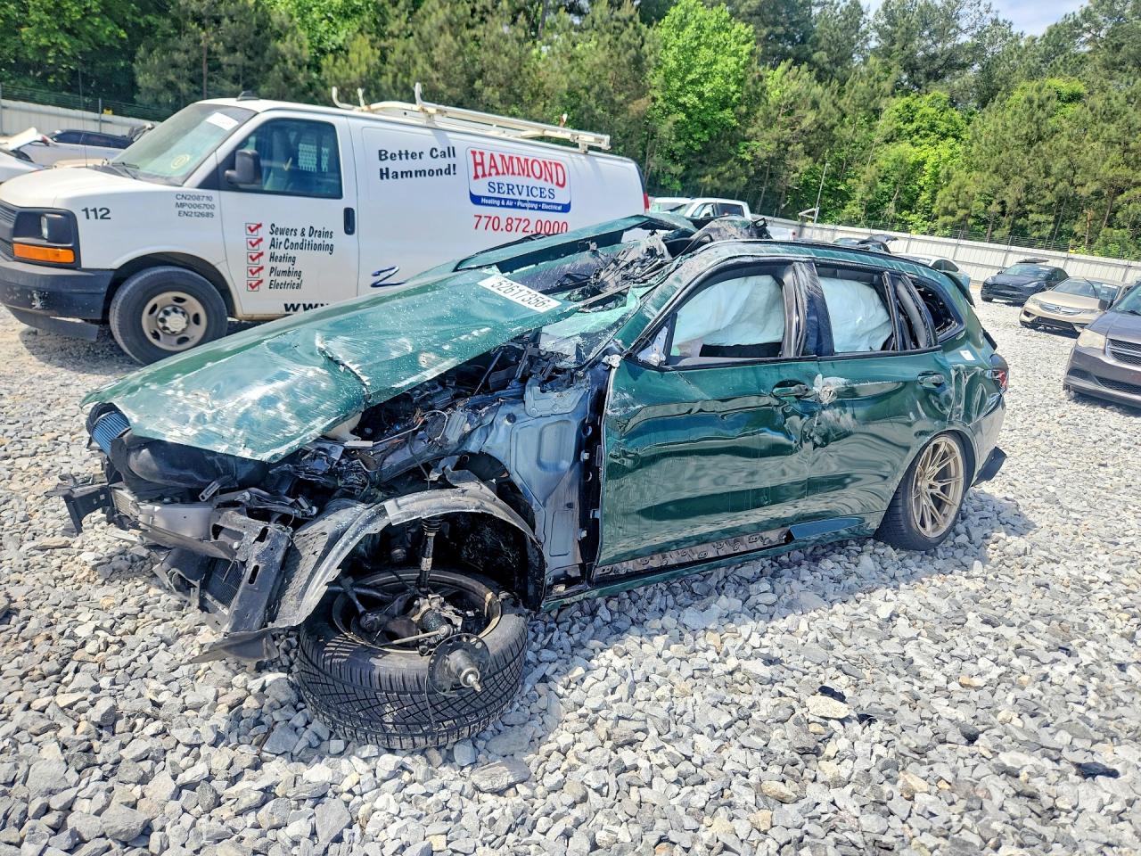 2022 BMW X3 M, VIN 5YM13EC09N9M71708 — All over