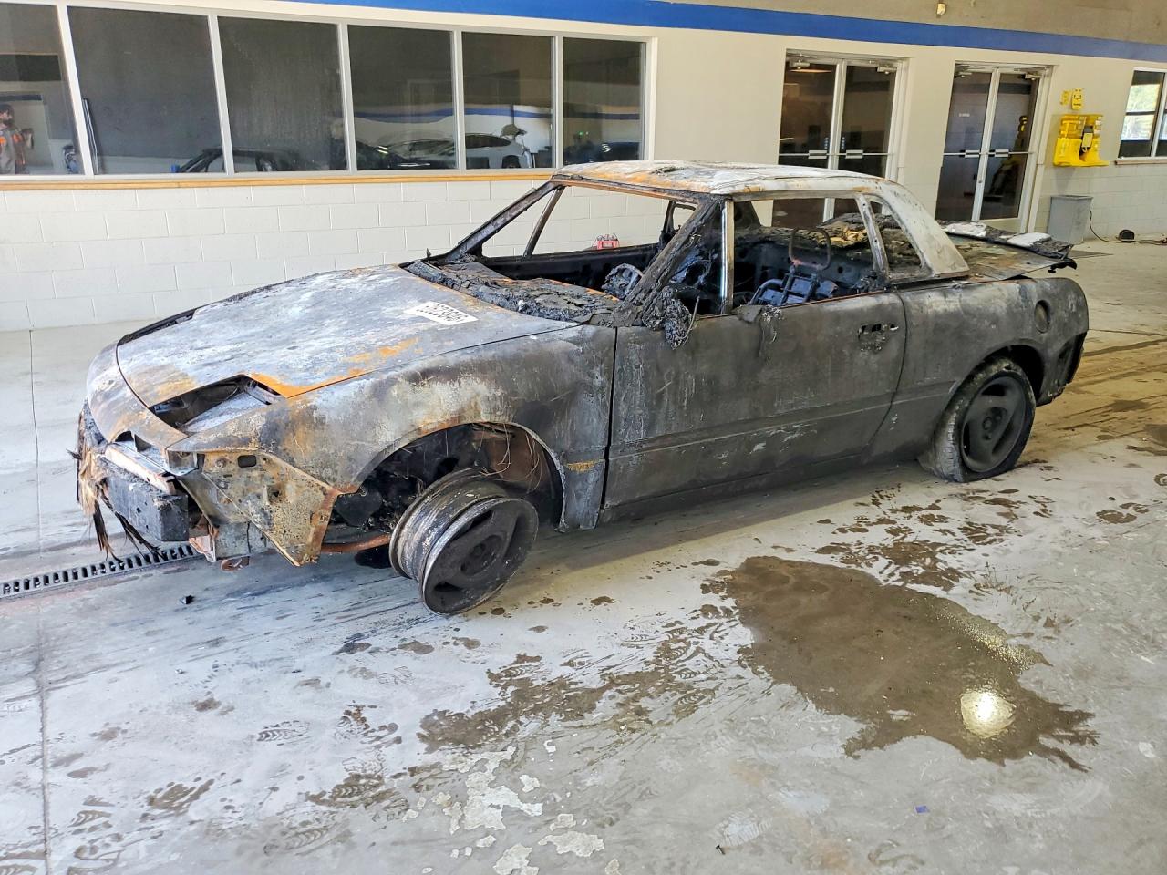 1993 Mercury Capri, VIN 6MPCT0361P8649119 — Burn