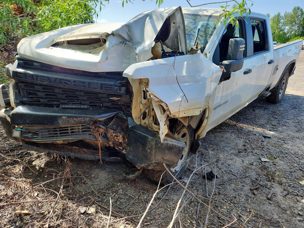 2021 Chevrolet Silverado 3500HD Work Truck, VIN 1GC4YSE76MF277461 — Front end