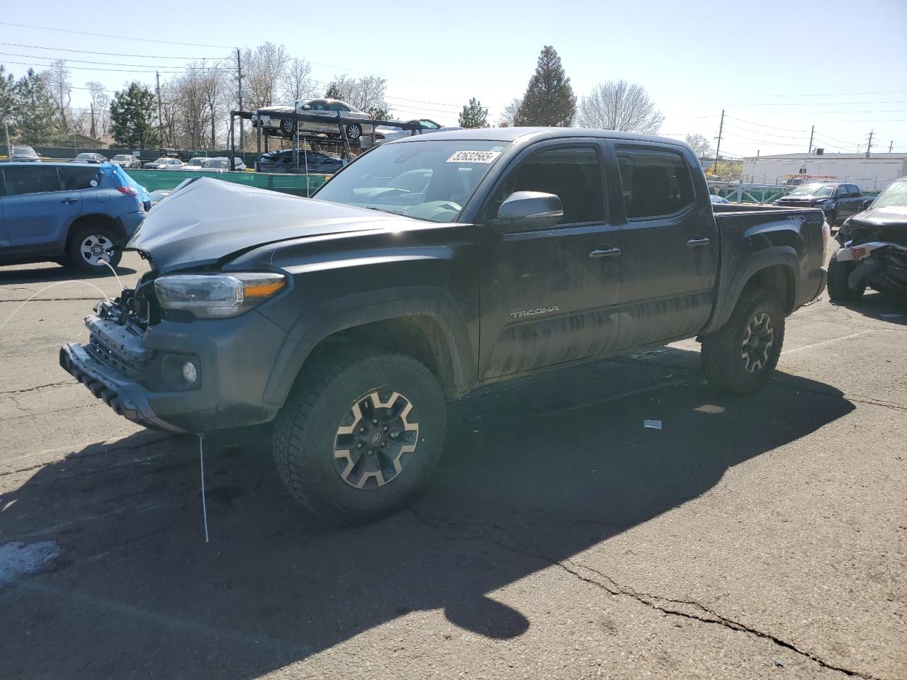 2023 Toyota Tacoma SR, VIN 3TMCZ5AN9PM576154 — Front end
