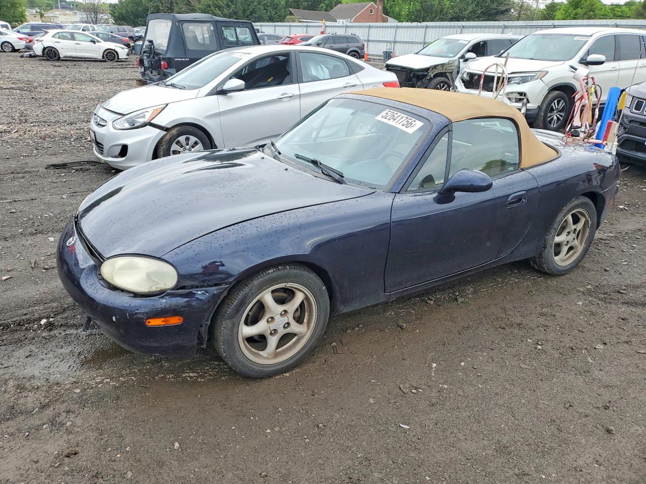 1999 Mazda MX-5 Miata, VIN JM1NB3534X0120768 — Front end