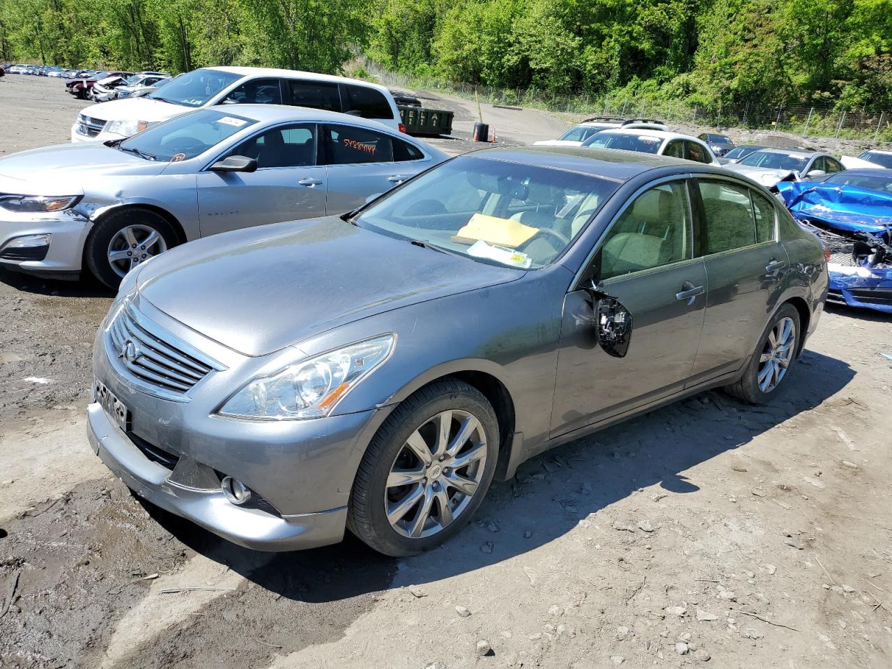 2011 Infiniti G37 x, VIN JN1CV6AR5BM407860 — Water / flood