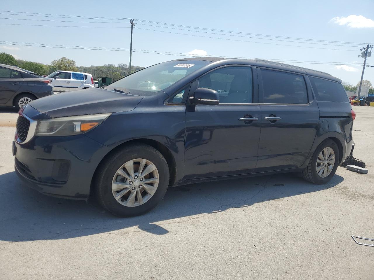 2015 Kia Sedona LX, VIN KNDMB5C16F6033779 — Normal wear