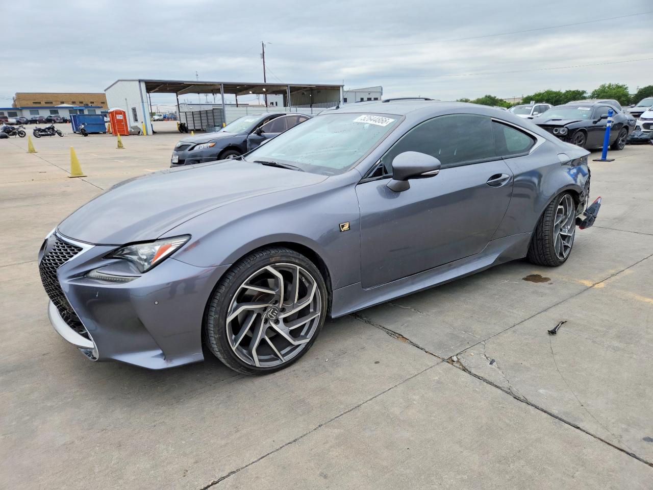 2015 Lexus RC 350 F Sport, VIN JTHSE5BC0F5004008 — Зад