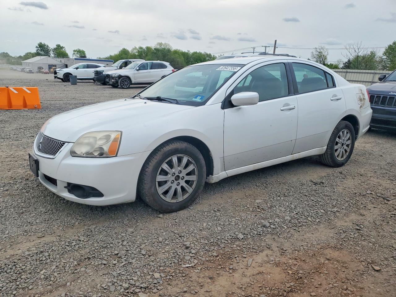 2012 Mitsubishi Galant FE, VIN 4A32B2FF6CE011566 — Front end