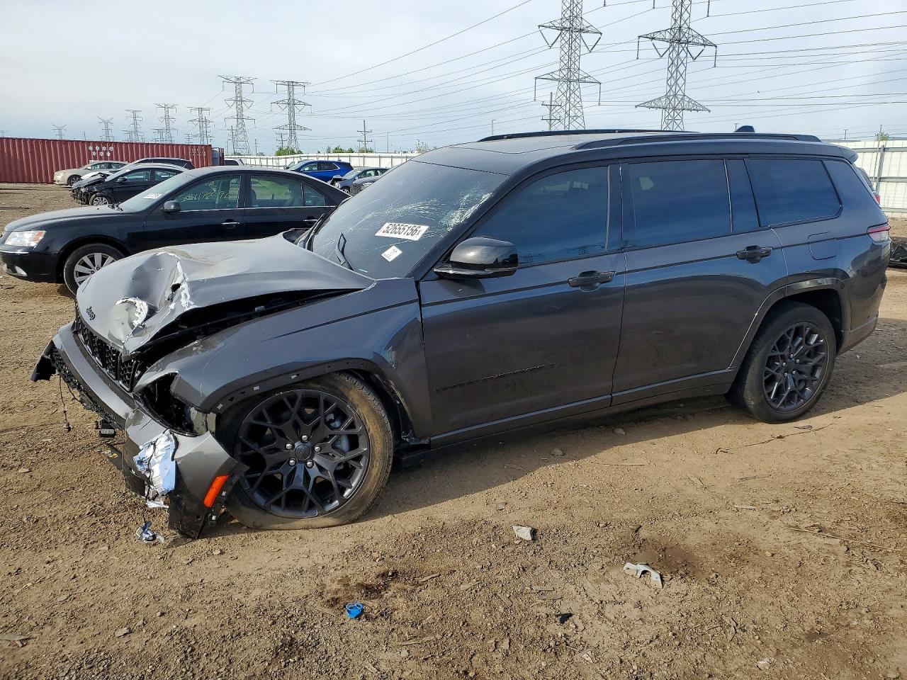 2023 Jeep Grand Cherokee Summit Reserve, VIN 1C4RJKET3P8849974 — Front end