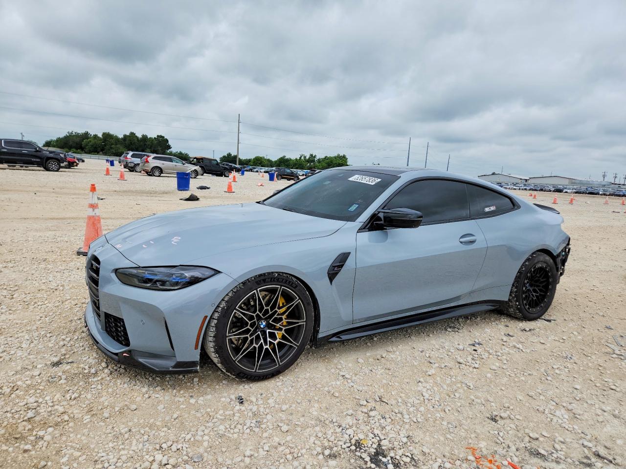 2021 BMW M4, VIN WBS53AZ05MCG90849 — Зад