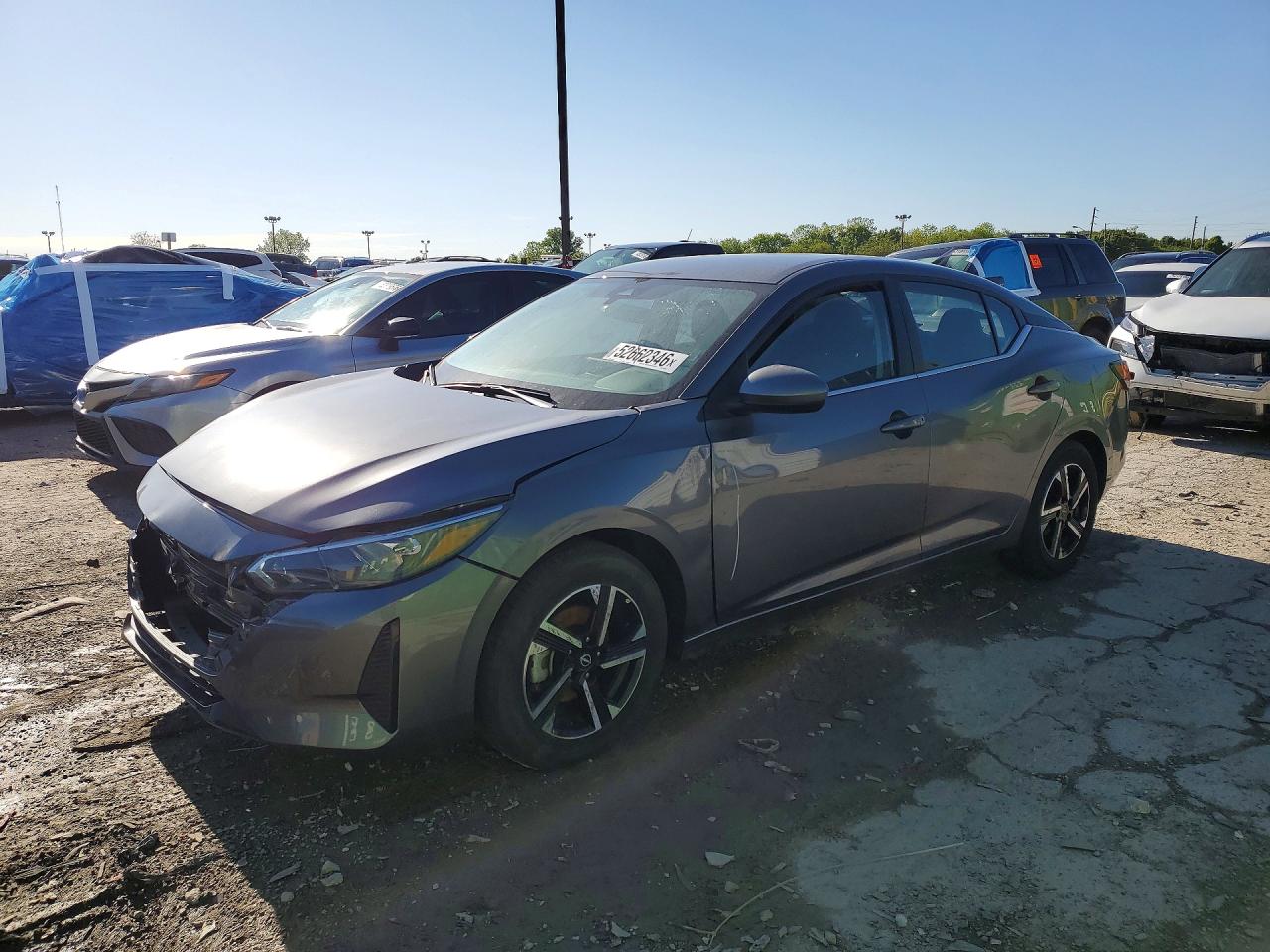 2025 Nissan Sentra SV, VIN 3N1AB8CV7SY327804 — Minor dents and scratches