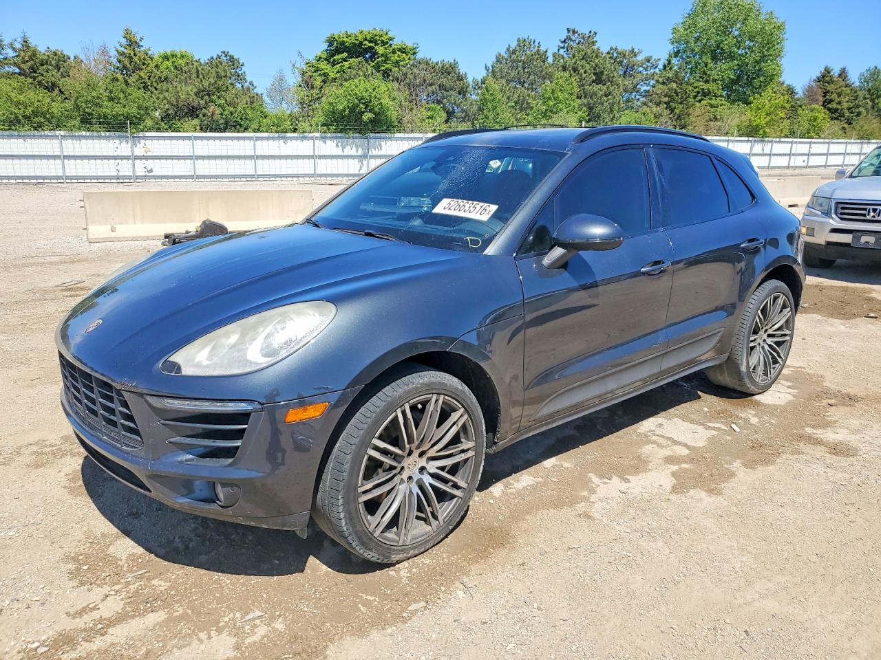 2017 Porsche Macan S, VIN WP1AB2A56HLB15523 — Water / flood