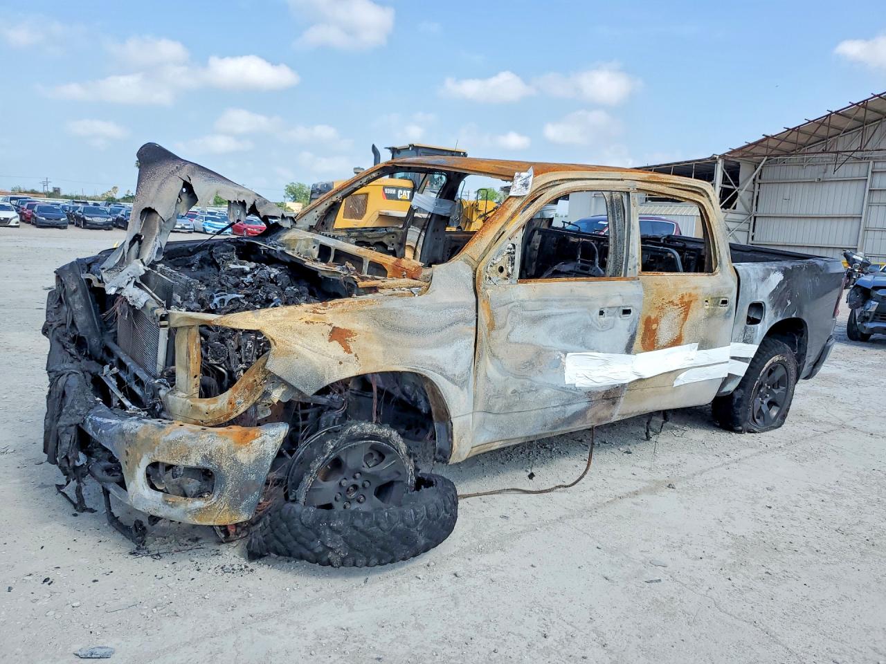 2025 Ram 1500 Warlock, VIN 1C6SRFGP9SN677937 — VIN отсутствует или изменён