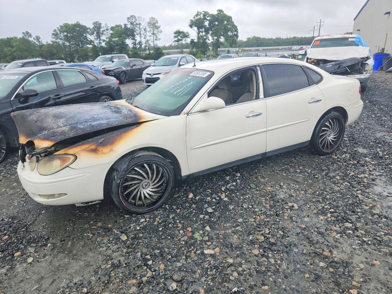 2005 Buick LaCrosse CX, VIN 2G4WC562451243650 — Burn