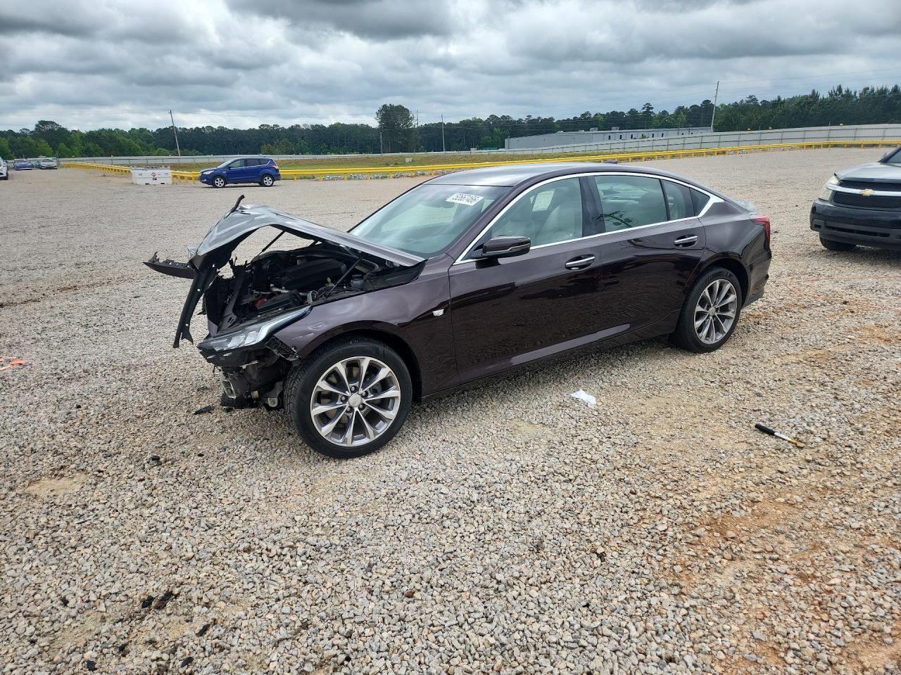 2022 Cadillac CT5 Premium Luxury, VIN 1G6DT5RK9N0109500 — Front end