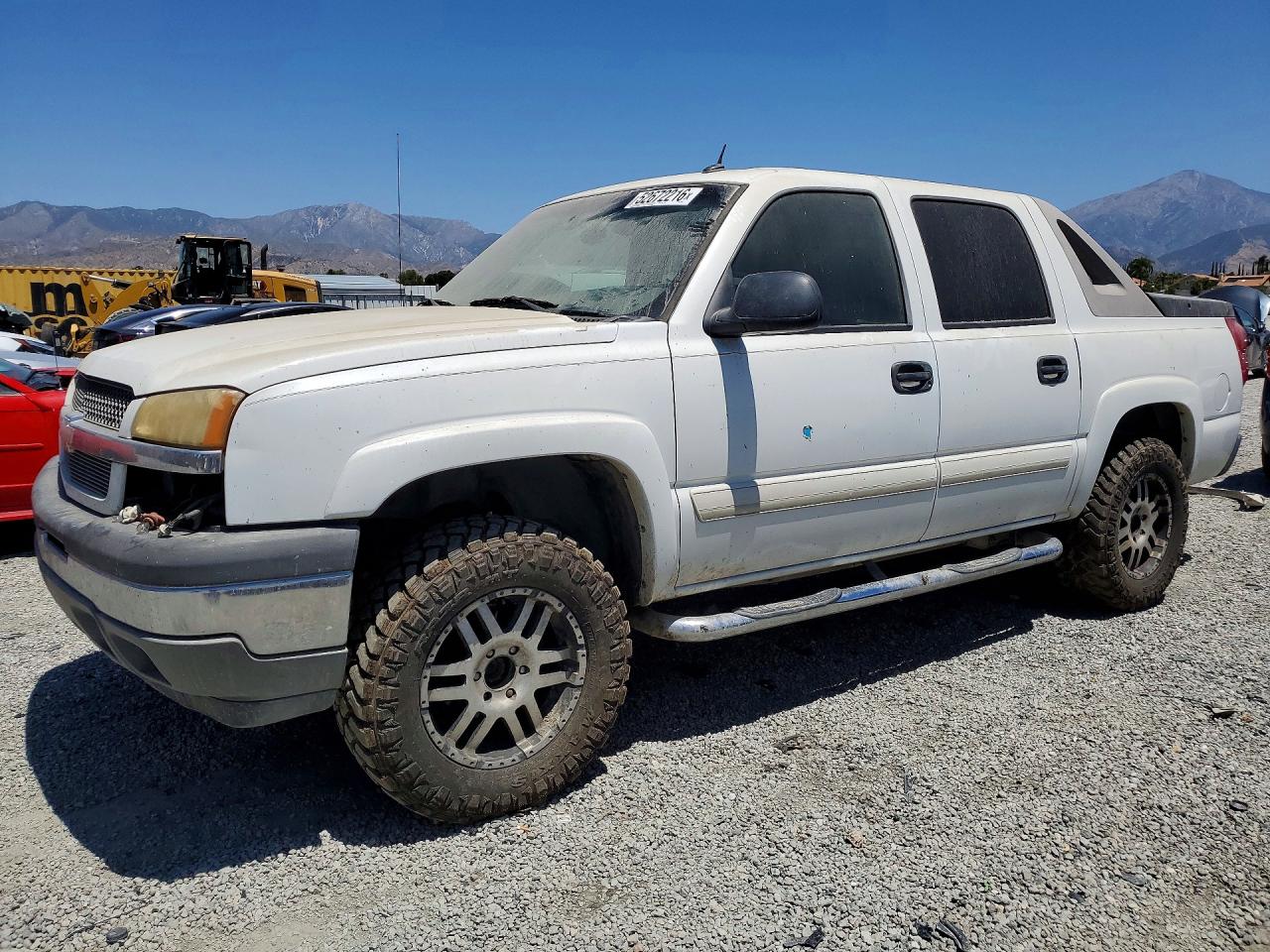2005 Chevrolet Avalanche Z66, VIN 3GNEC12Z35G103941 — Rear end
