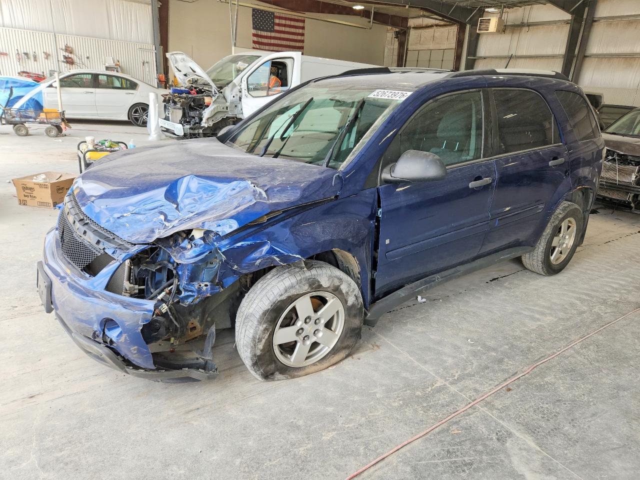 2008 Chevrolet Equinox LS, VIN 2CNDL23F986347782 — Front end