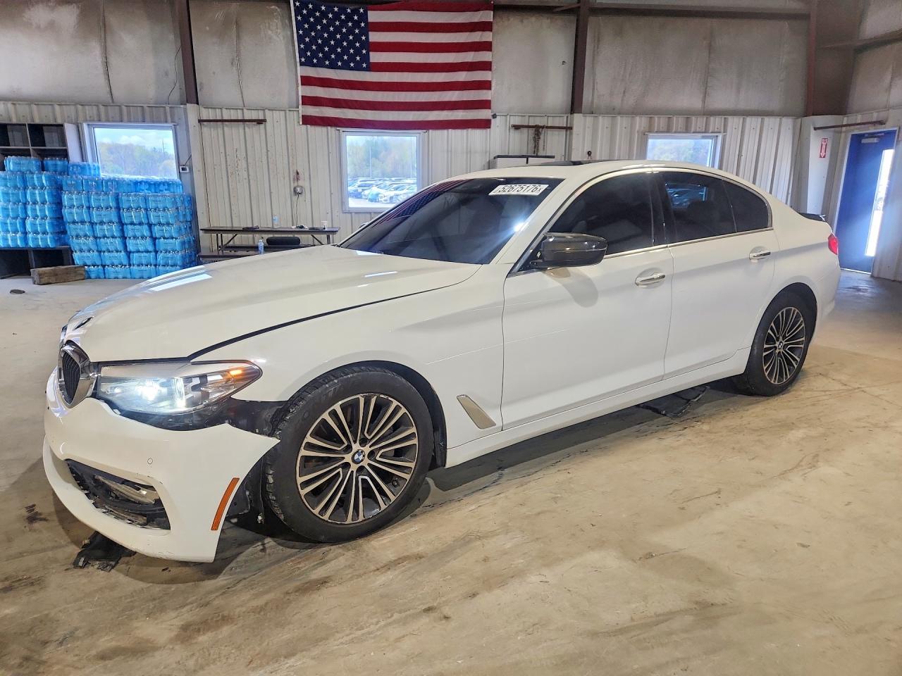 2018 BMW 5 Series 530i xDrive, VIN WBAJA7C55JWA74482 — Rear end