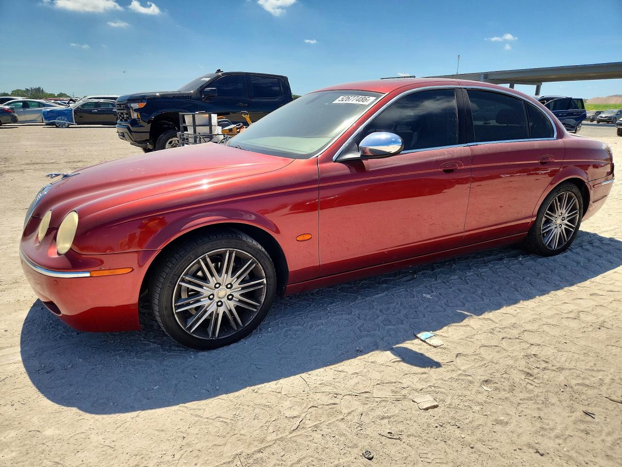 2008 Jaguar S-Type 3, VIN SAJWA01A28FN84636 — Зад