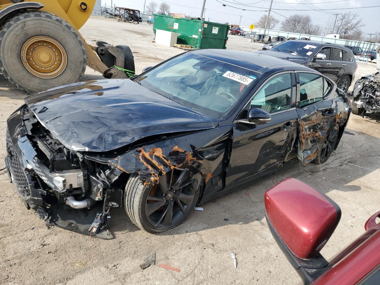 2023 Genesis G70 2.0T, VIN KMTG34TA4PU111219 — All over