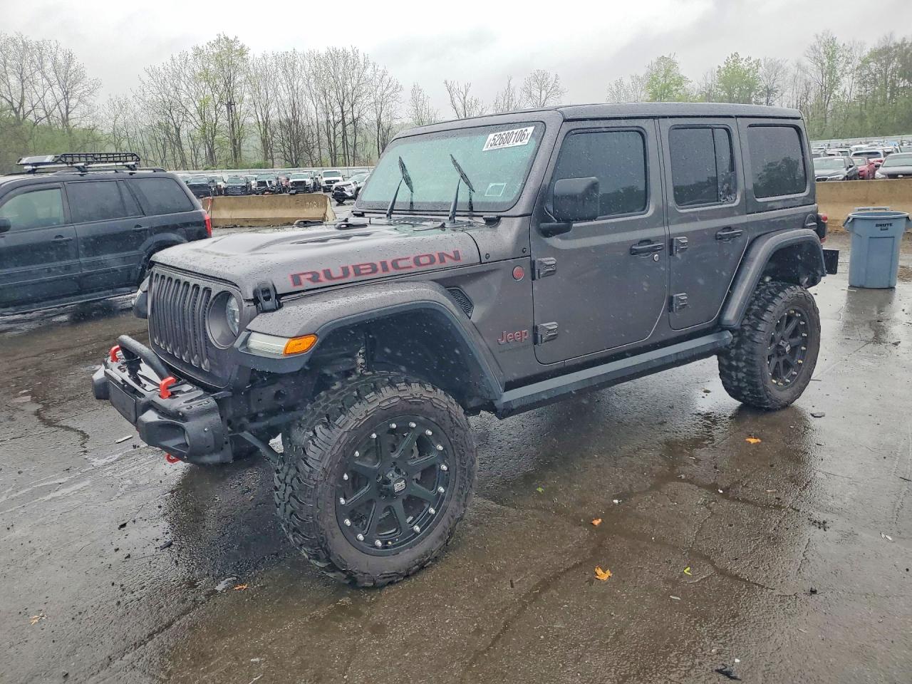 2021 Jeep Wrangler Unlimited Rubicon, VIN 1C4HJXFG7MW537500 — Missing or altered VIN