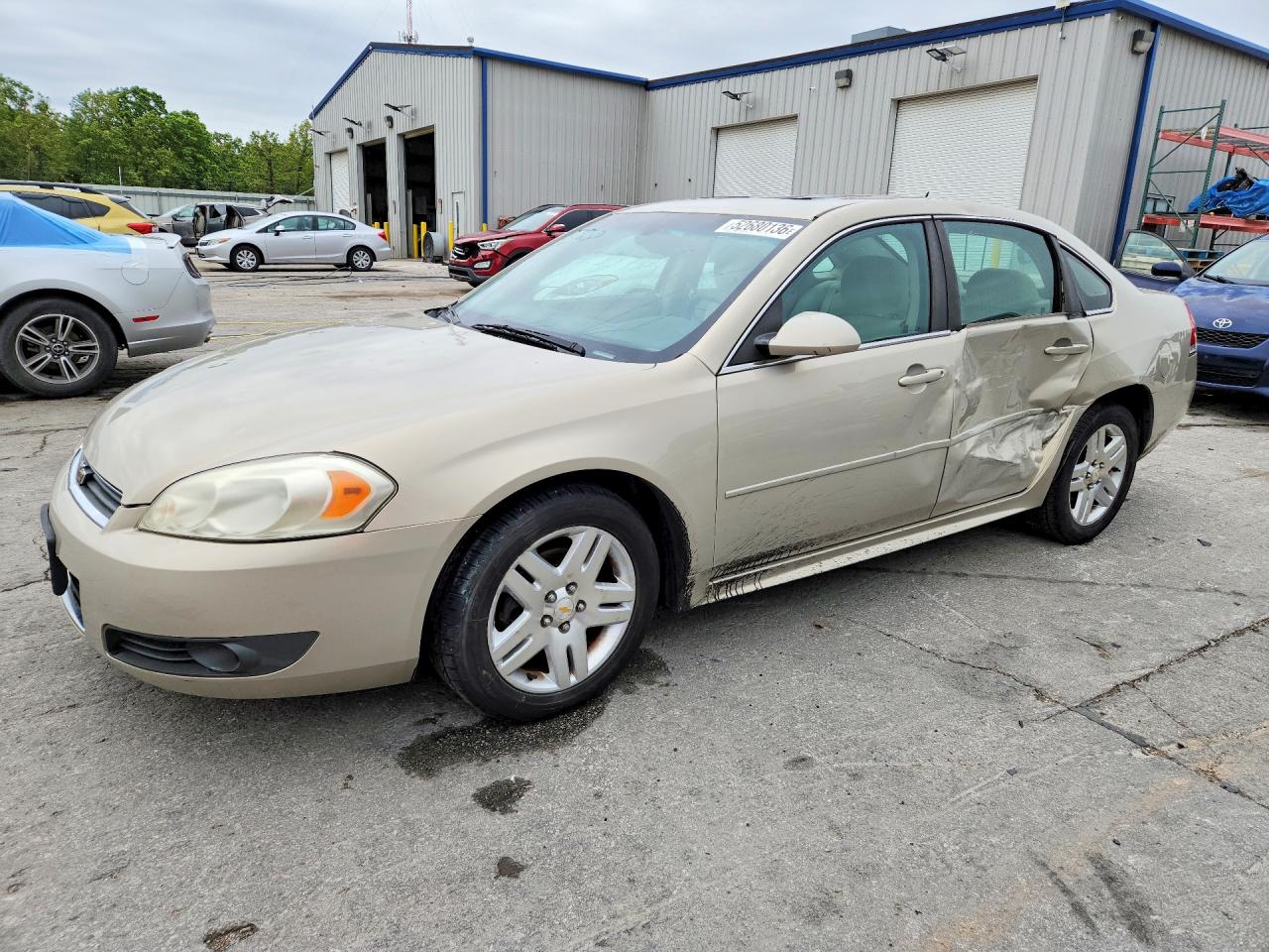 2010 Chevrolet Impala LT, VIN 2G1WB5EK4A1198477 — Side