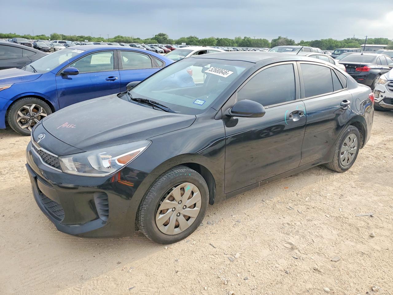 2020 Kia Rio S, VIN 3KPA24AD9LE328262 — Undercarriage