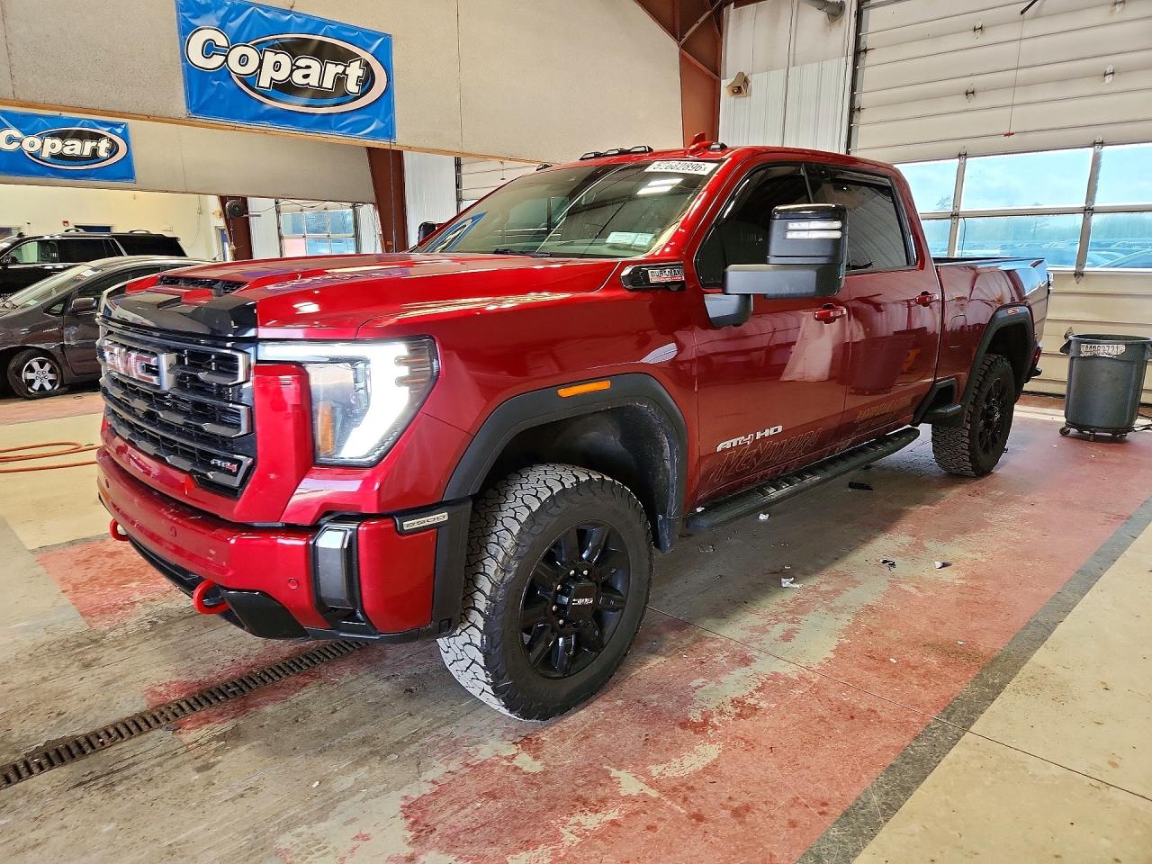 2024 GMC Sierra 2500HD AT4, VIN 1GT49PEY7RF259044 — Hail