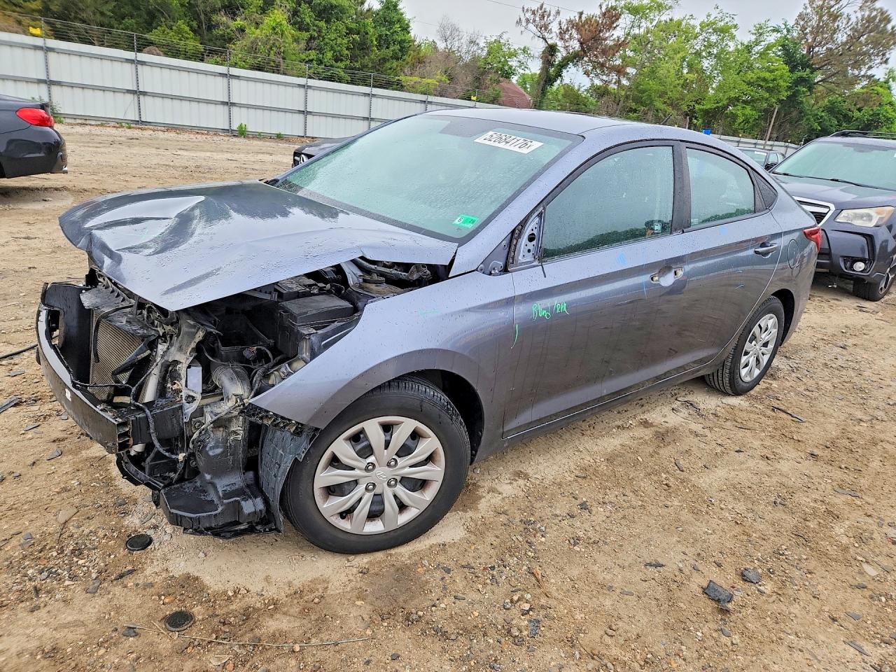 2019 Hyundai Accent SEL, VIN 3KPC24A30KE088579 — Auction photo 1 of 13