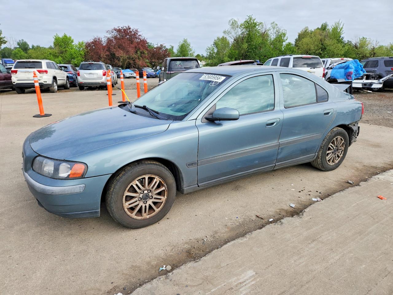 2004 Volvo S60, VIN YV1RS64A742358904 — Rear end