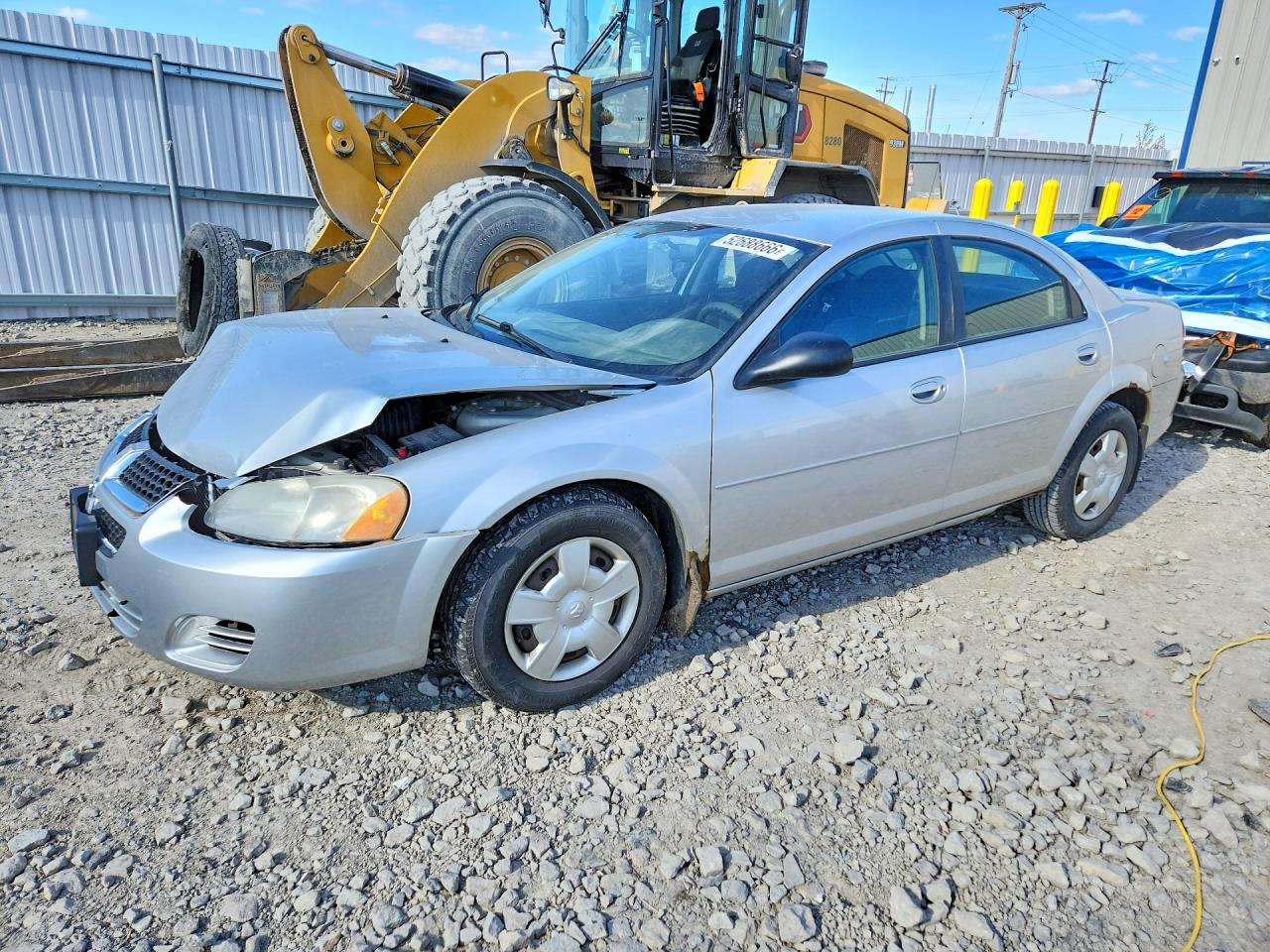 2005 Dodge Stratus SXT, VIN 1B3EL46XX5N547376 — Front end