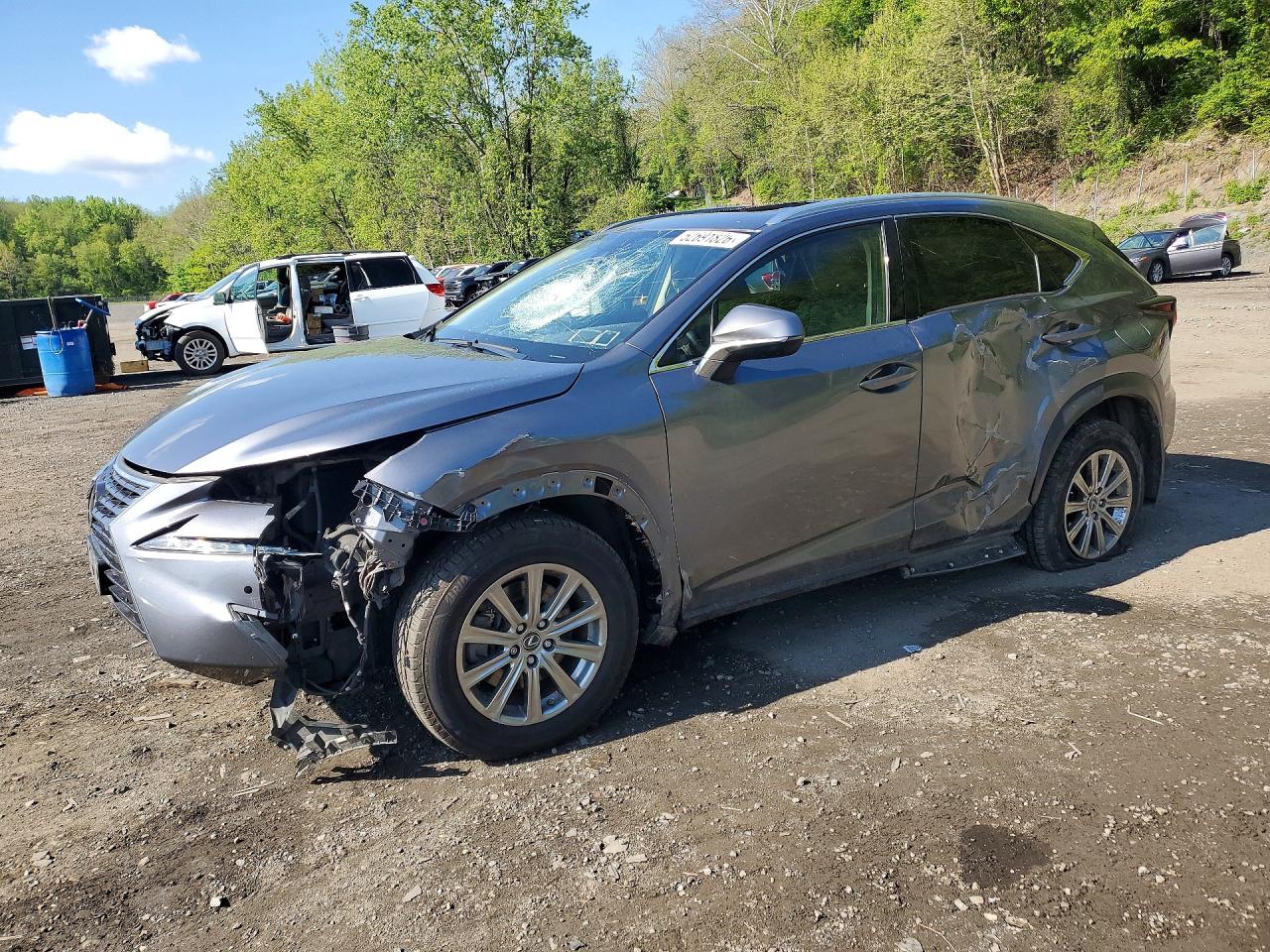 2021 Lexus NX 300, VIN JTJDARDZ9M2242210 — Бок