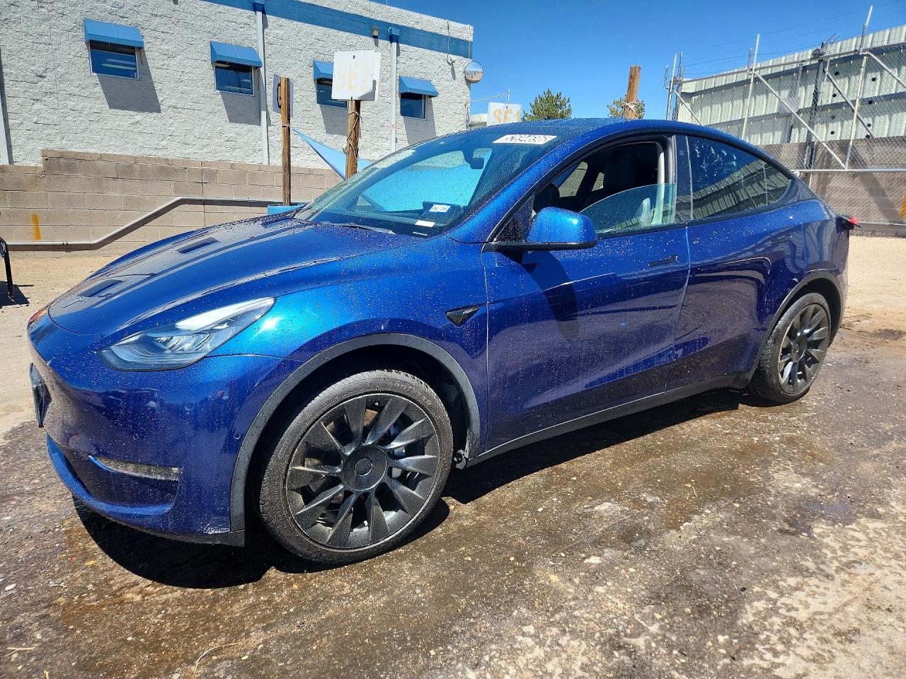 2022 Tesla Model Y Long Range, VIN 7SAYGDEE1NF481401 — Mechanical