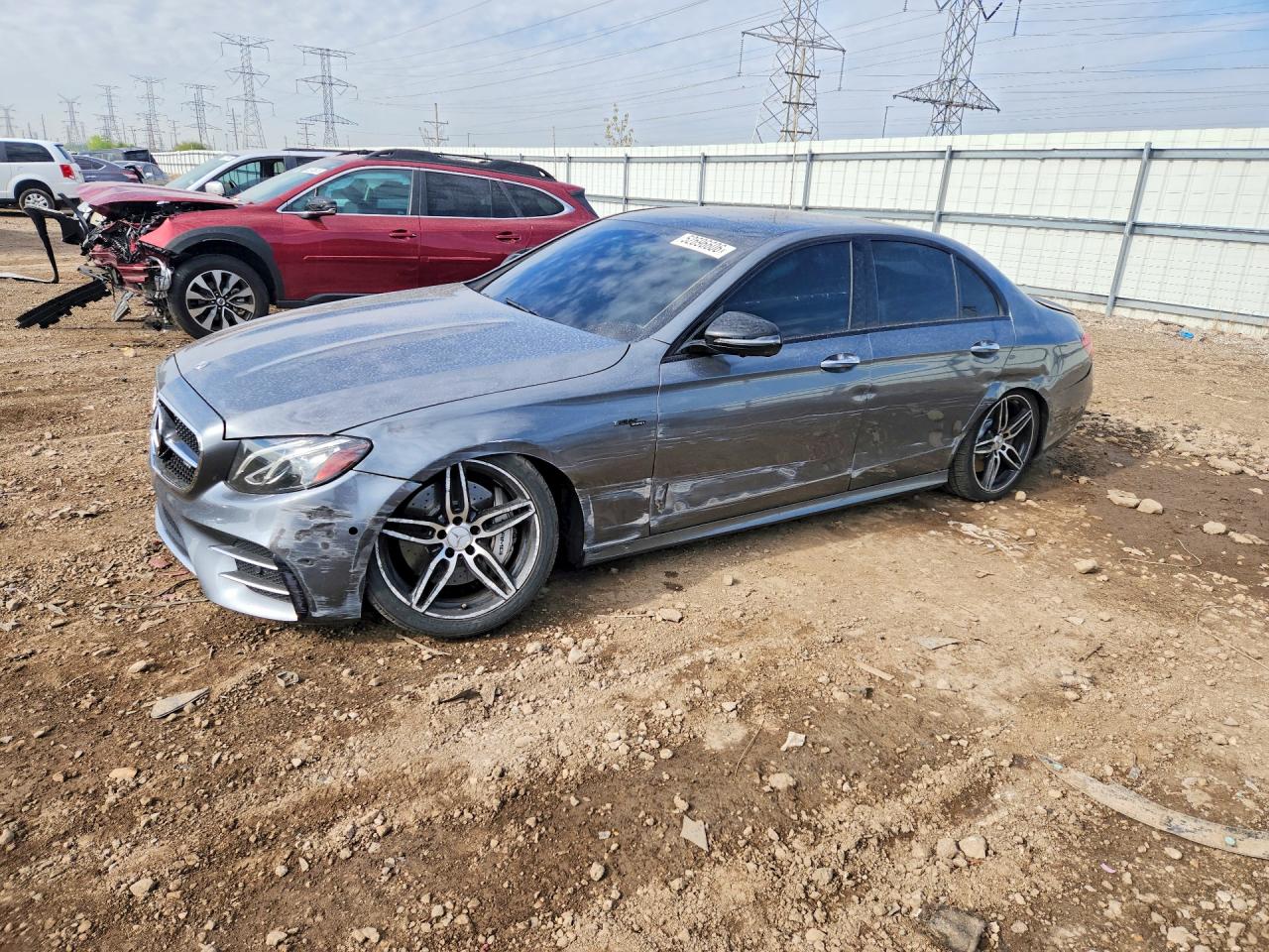 2019 Mercedes-Benz E 53 AMG, VIN WDDZF6BB1KA634315 — Side