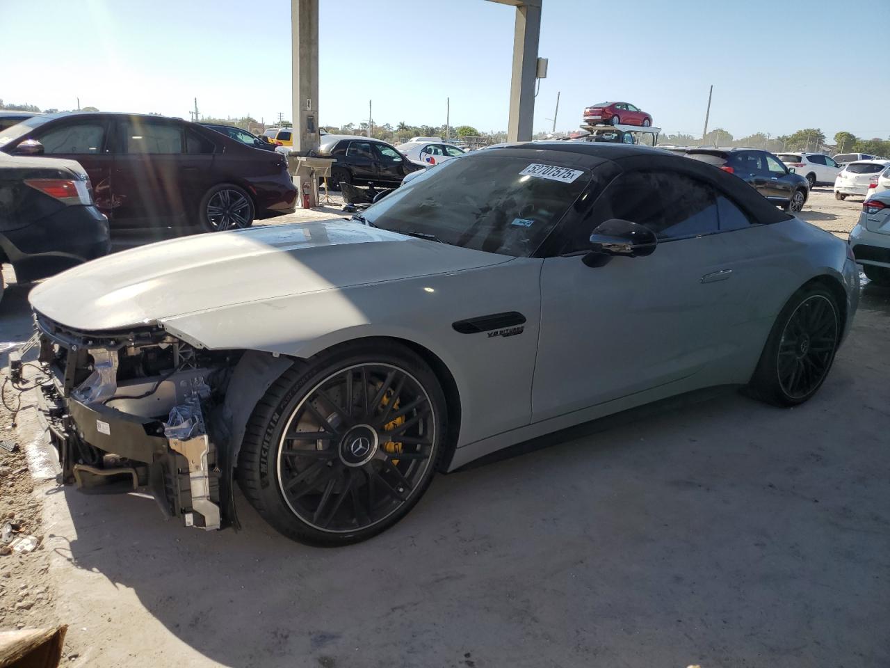 2023 Mercedes-Benz SL 55 AMG, VIN W1KVK8AB1PF014842 — Front end