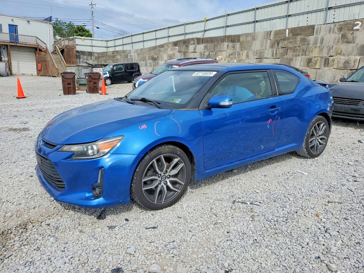 2015 Scion tC, VIN JTKJF5C77F3090823 — Rear end