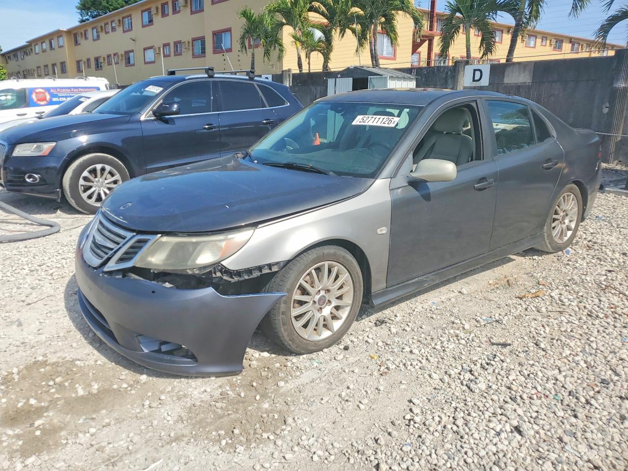2011 Saab 9-3 Aero, VIN YS3FC4CYXB1302248 — Roof