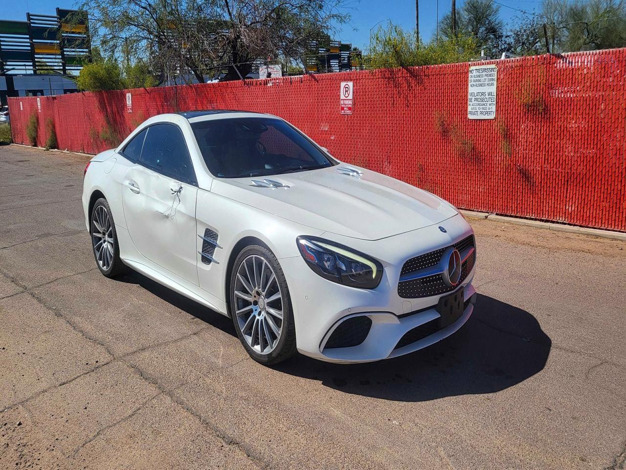 2017 Mercedes-Benz SL 450, VIN WDDJK6GA3HF044203 — Side