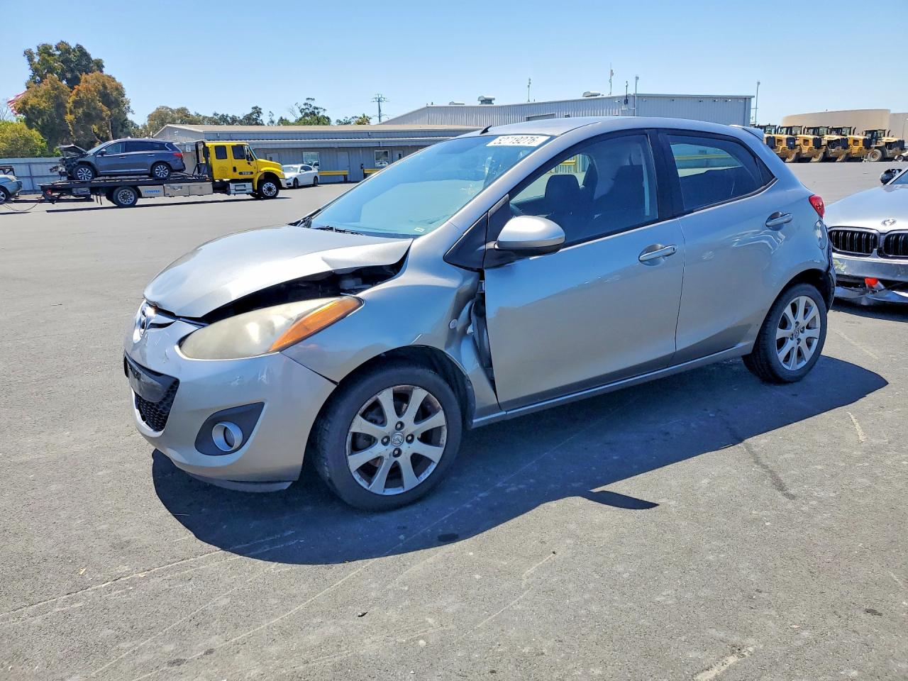 2012 Mazda 2 Touring, VIN JM1DE1LY1C0140654 — Front end