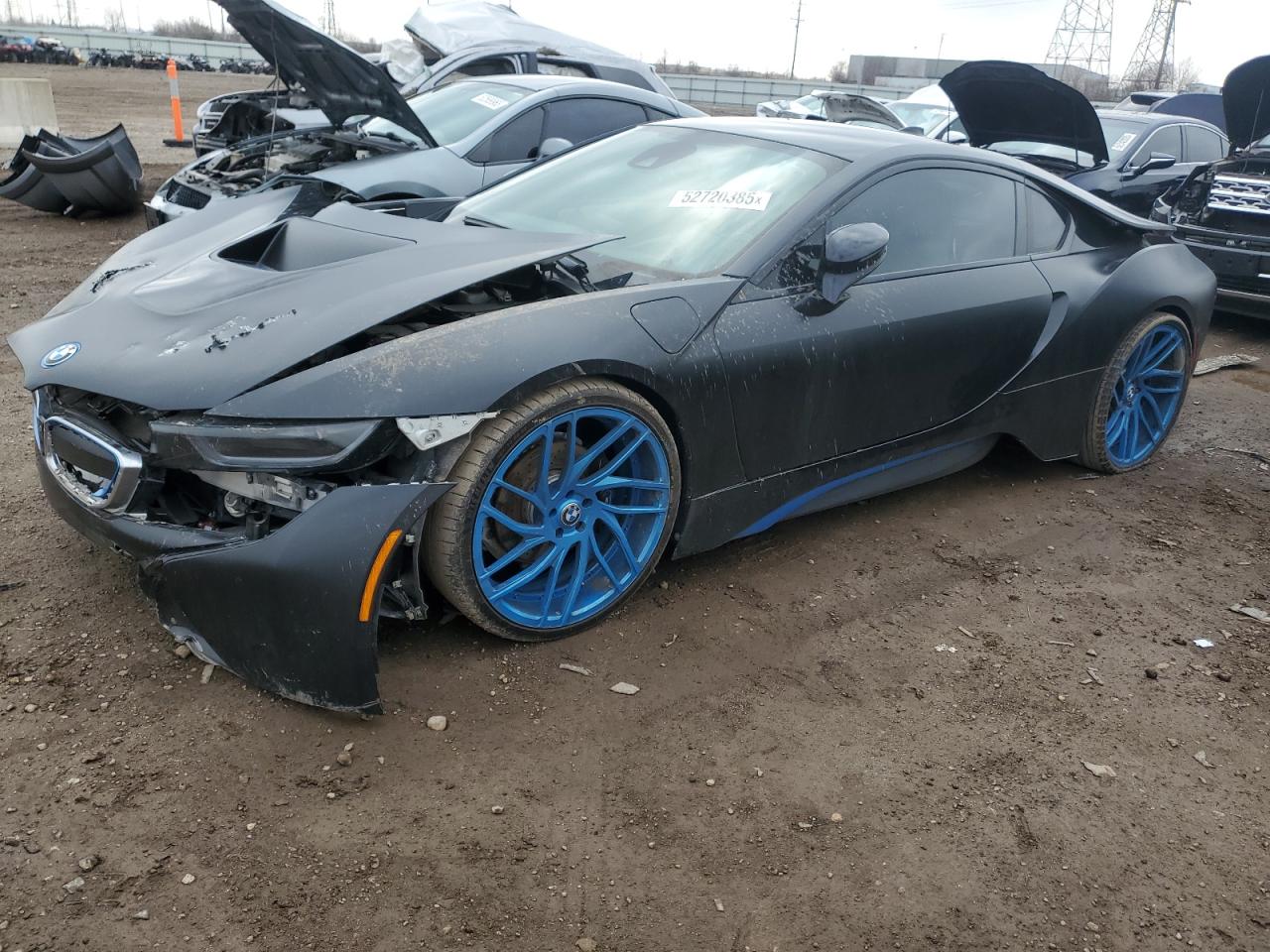 2014 BMW i8, VIN WBY2Z2C50EVX64814 — Перед