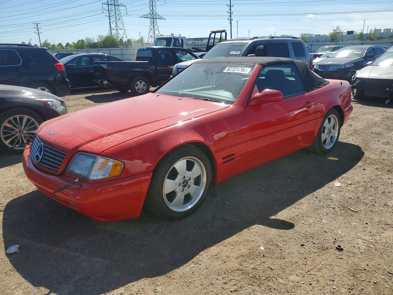 1999 Mercedes-Benz SL 500, VIN WDBFA68F5XF180455 — Front end
