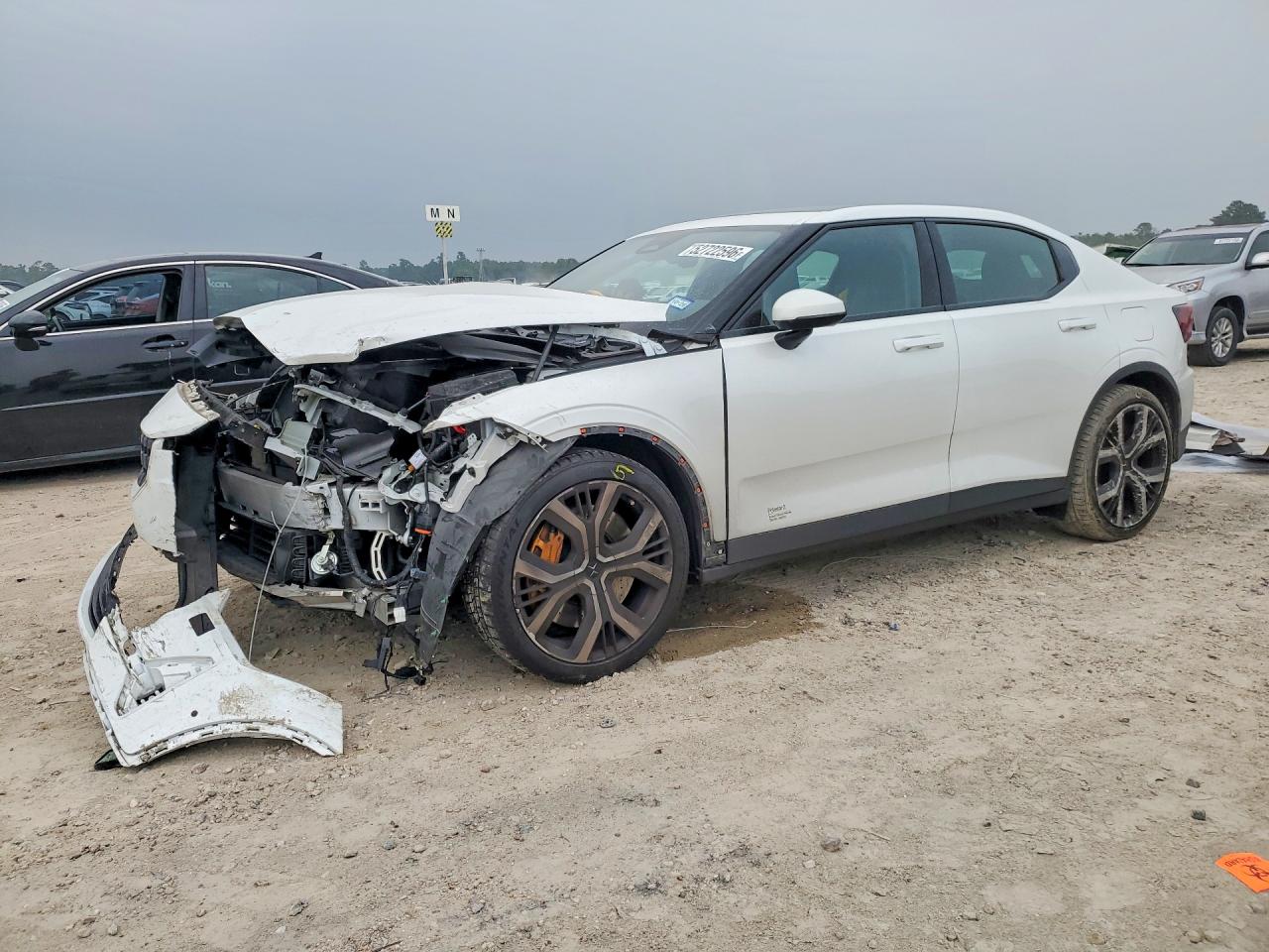 2021 Polestar 2 Launch Edition, VIN LPSED3KAXML014177 — Front end