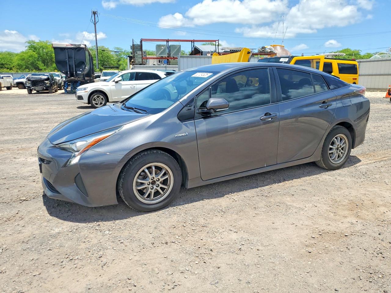 2018 Toyota Prius Three, VIN JTDKARFU9J3063926 — Вандализм
