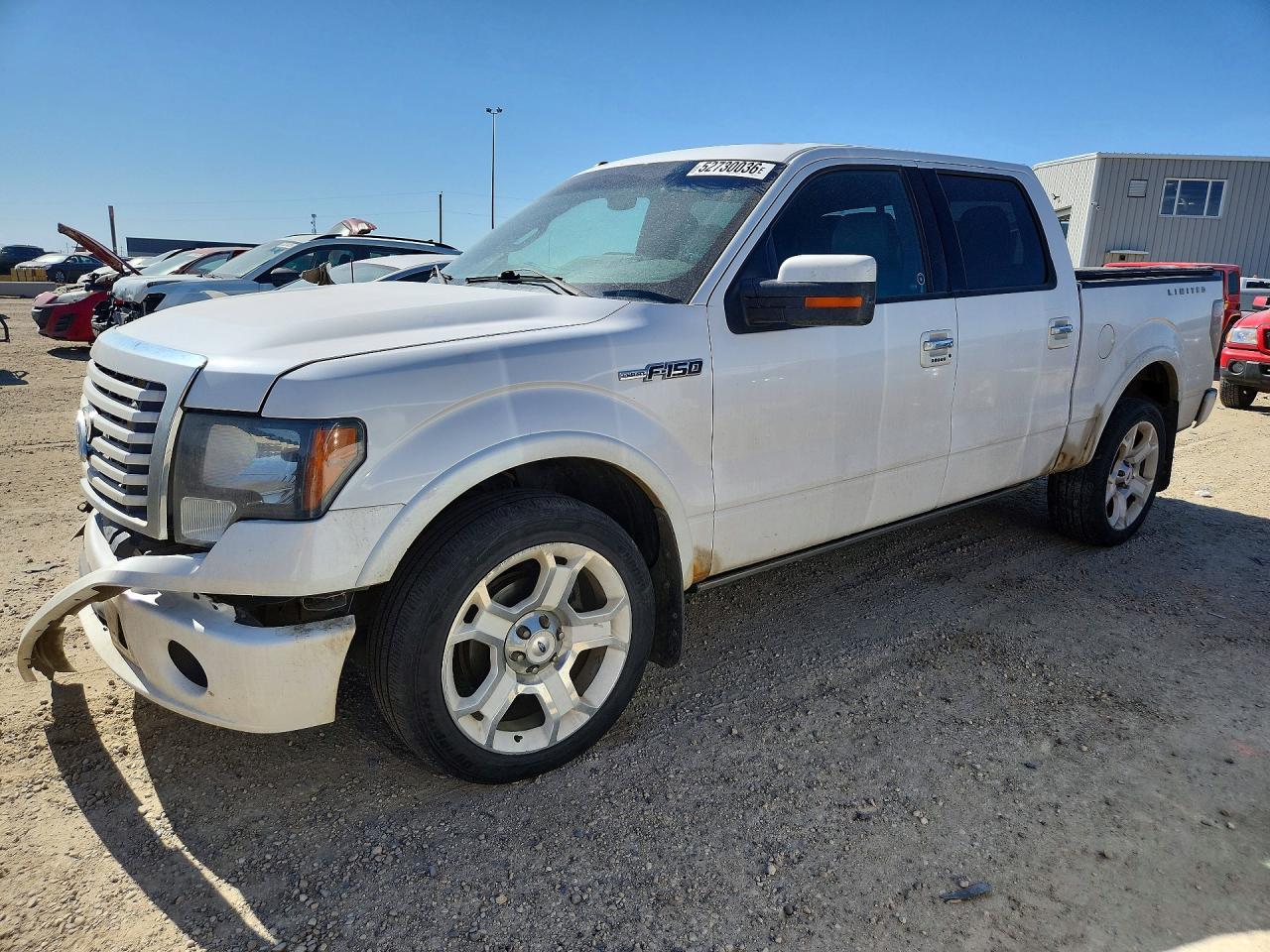 2011 Ford F-150 Lariat, VIN 1FTFW1E69BFB72524 — Front end