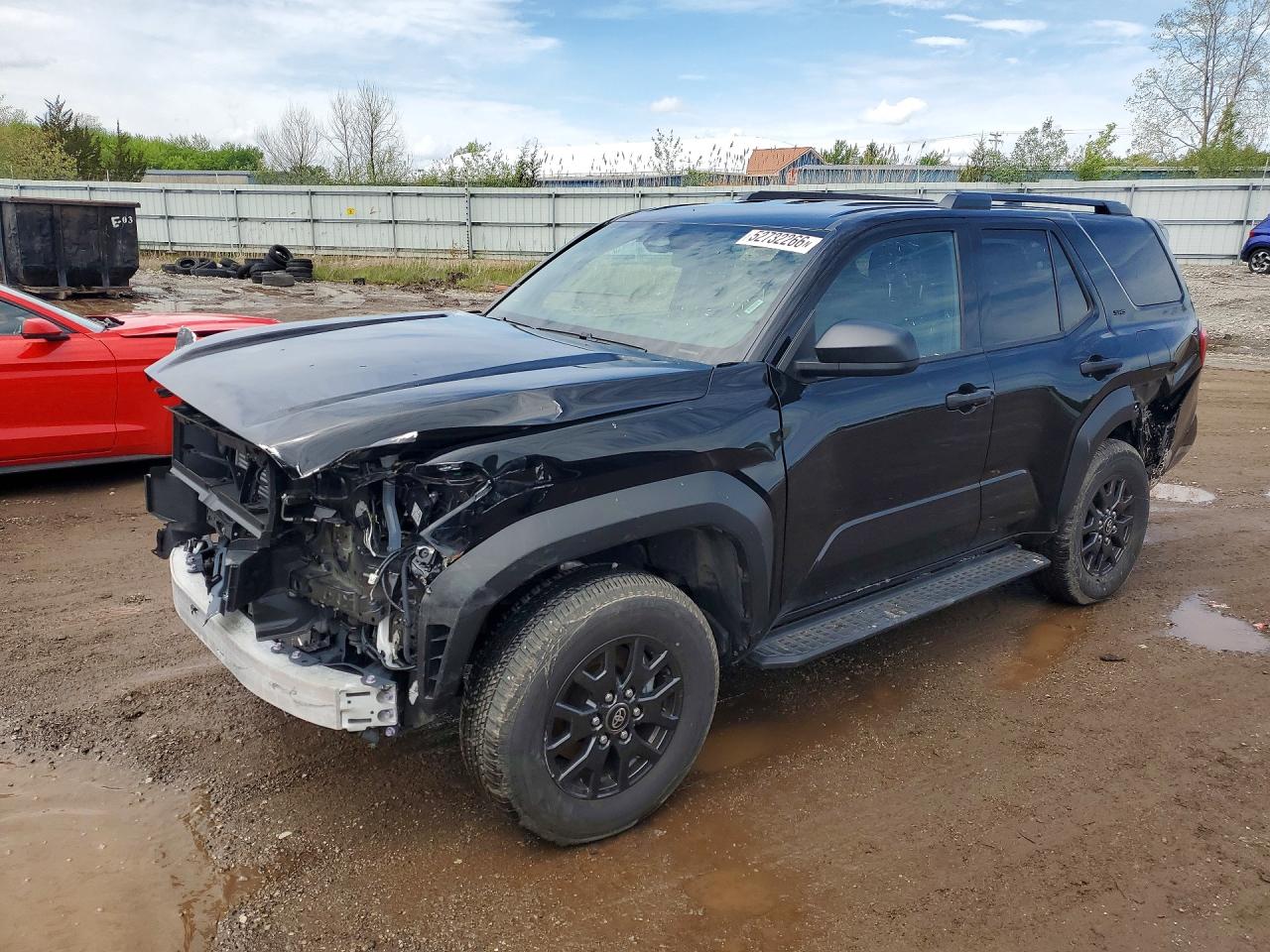 2025 Toyota 4Runner TRD Sport, VIN JTEVA5BR7S5029461 — Front end