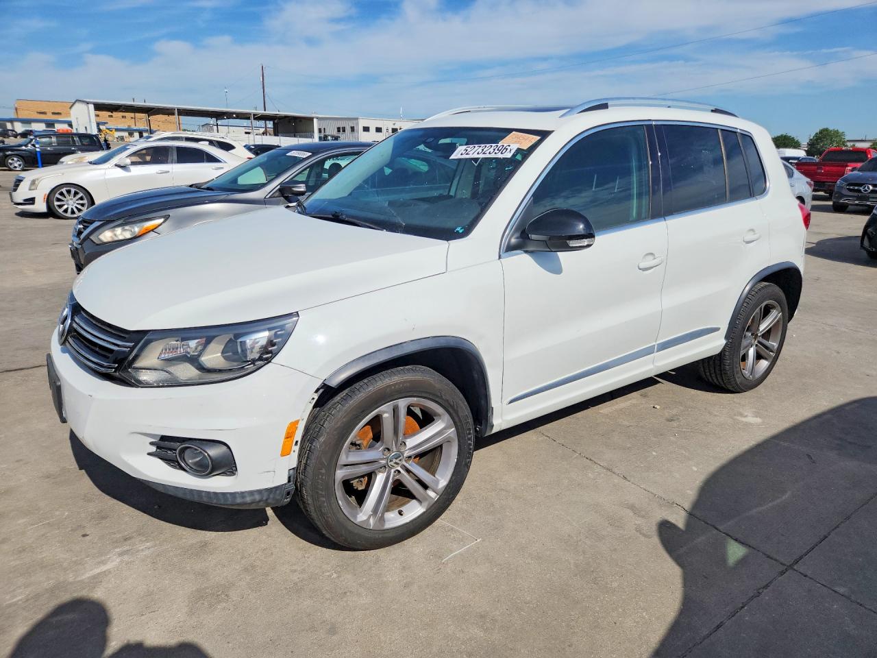 2017 Volkswagen Tiguan Sport, VIN WVGUV7AX5HW507536 — Water / flood