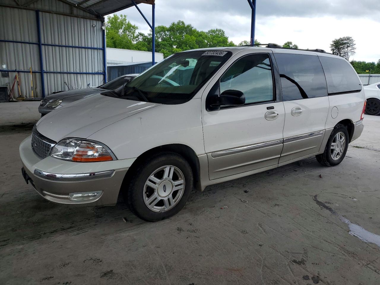 2003 Ford Windstar SEL, VIN 2FMZA53403BA07285 — Rear end