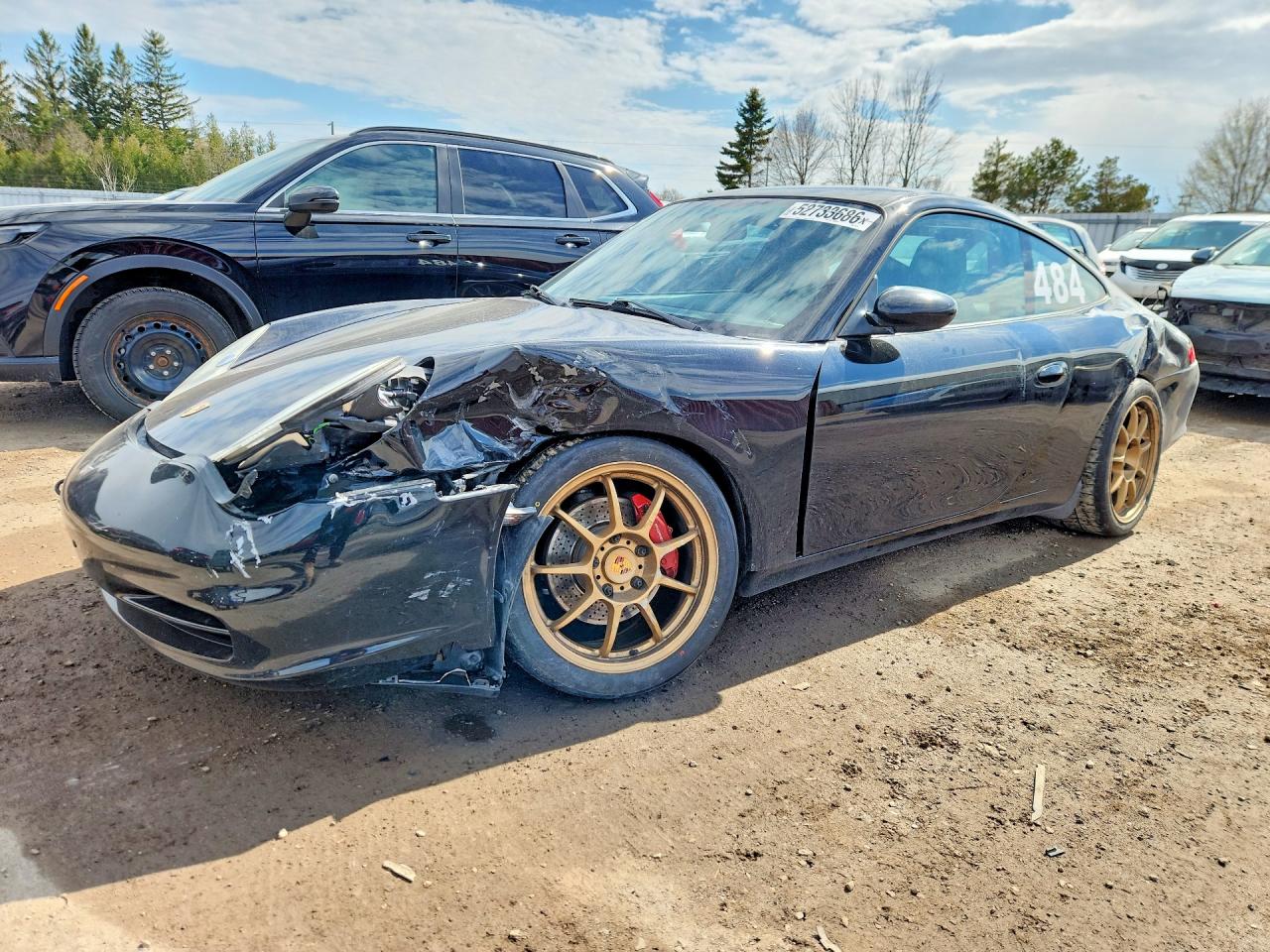 2004 Porsche 911 Carrera, VIN WP0AA29954S622764 — Перед