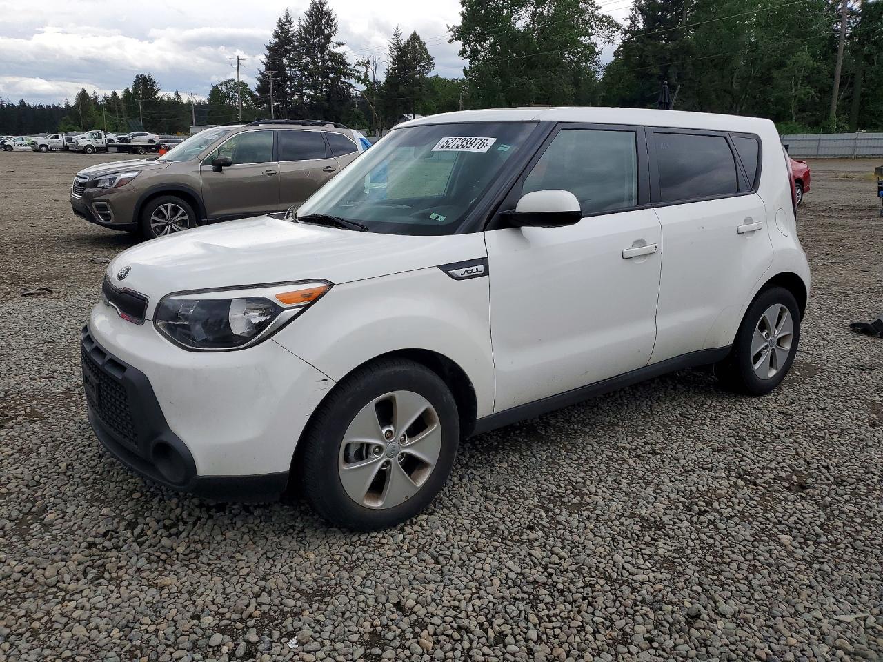 2016 Kia Soul, VIN KNDJN2A23G7324952 — Front end