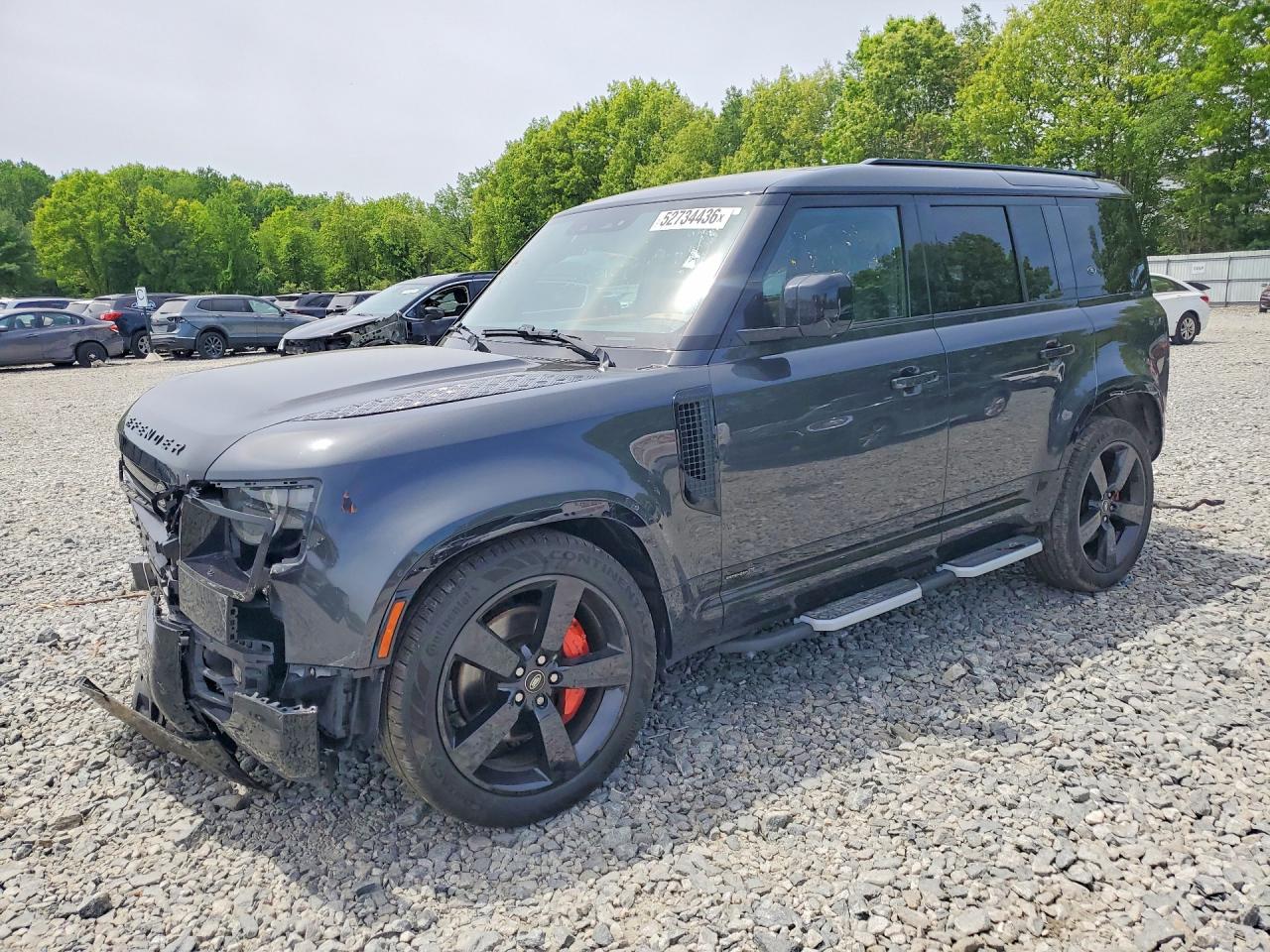 2023 Land Rover Defender X, VIN SALEXEEU5P2148307 — Front end