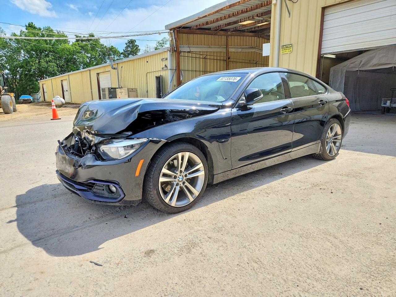 2018 BMW 4 Series 430i, VIN WBA4J1C50JBG81052 — Front end
