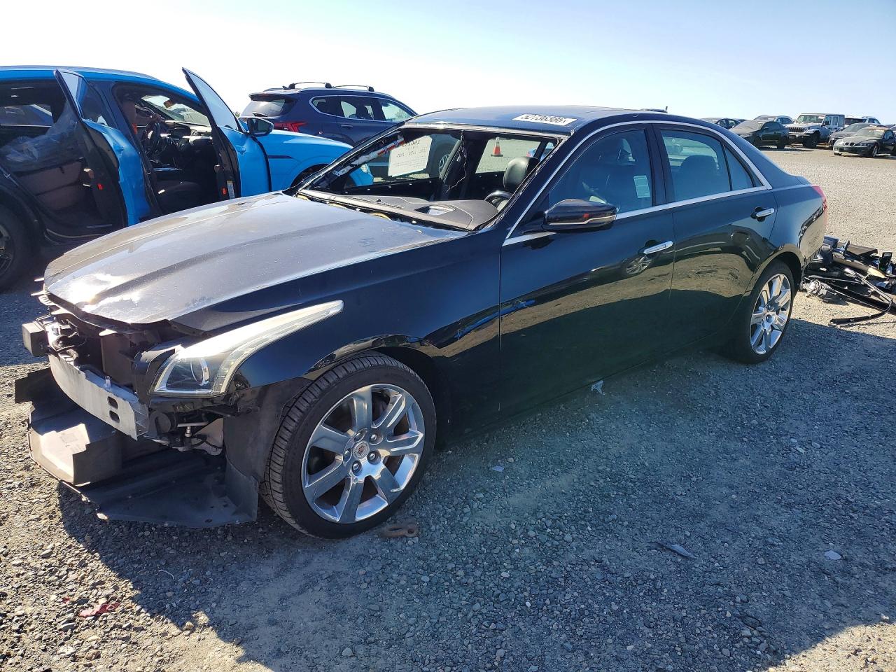 2014 Cadillac CTS Premium AWD, VIN 1G6AZ5S35E0142708 — Крыша